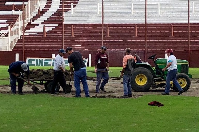 Inició la recuperación del campo de La Fortaleza