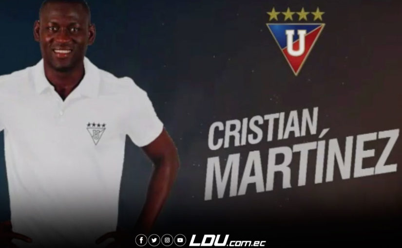 ¡Bienvenido Cristian Martínez!