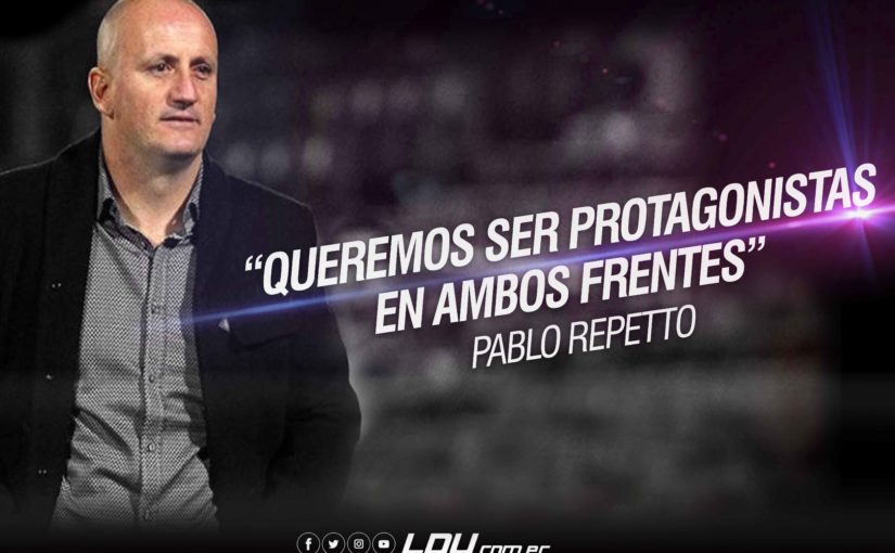 “Queremos ser protagonistas en ambos frentes” – Pablo Repetto