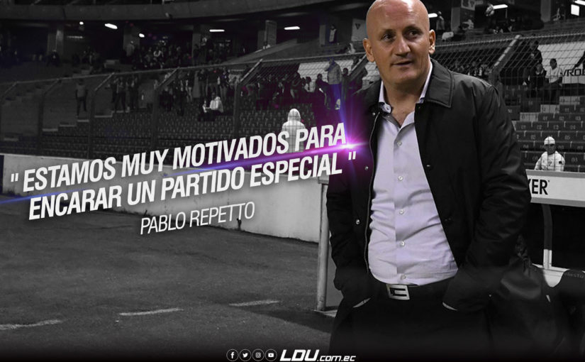 “Estamos muy motivados para encarar un partido especial” – DT Pablo Repetto