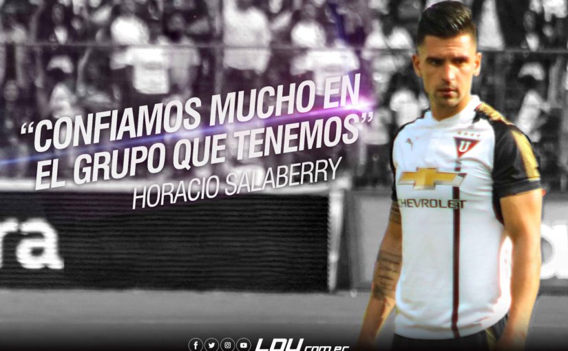 “Confiamos mucho en el grupo que tenemos” – Horacio Saberry