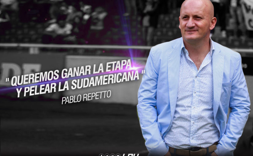 “Queremos ganar la etapa y pelear la Sudamericana” – DT Pablo Repetto