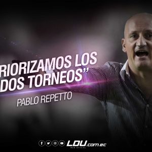 “Priorizamos los dos torneos”- Pablo Repetto