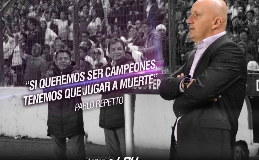 “Si queremos ser campeones, tenemos que jugar a muerte” -DT Pablo Repetto