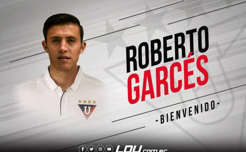 Roberto Garcés, Segundo refuerzo albo para la temporada 2019.