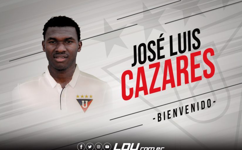 Jose Luis Cazares, Tercer refuerzo albo para la temporada 2019.