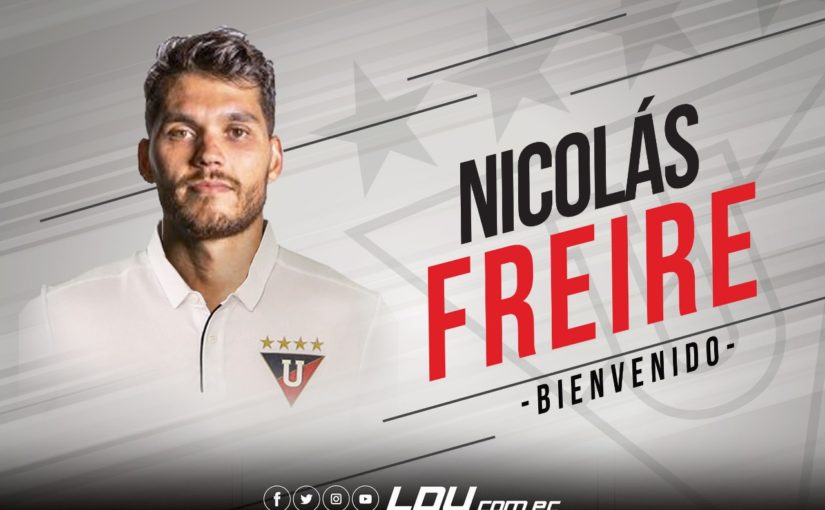 Nicolás Freire, sexto refuerzo albo para la temporada 2019