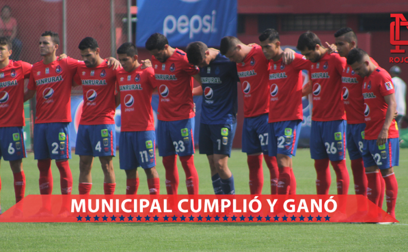 MUNICIPAL CUMPLIÓ Y GANÓ