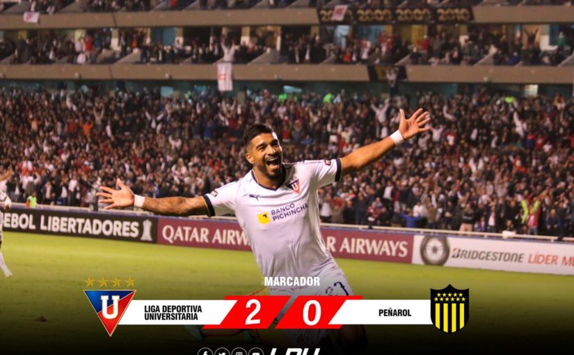 CONMEBOL Libertadores: LIGA 2×0 Peñarol