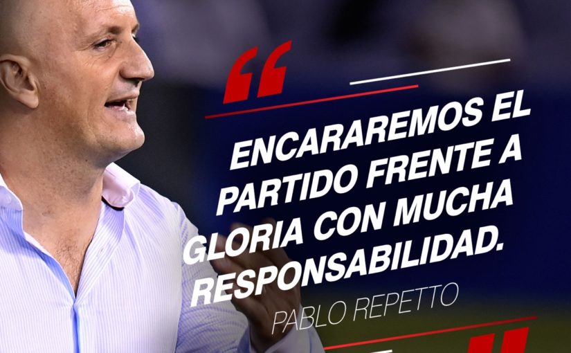 Encararemos el partido frente a Gloria con mucha responsabilidad