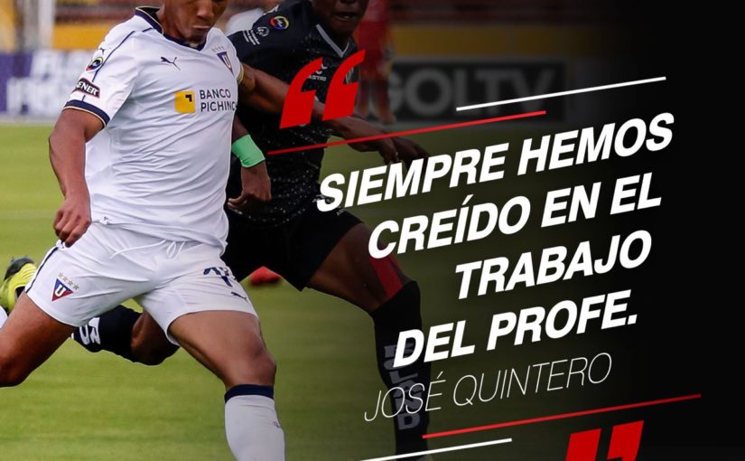 “Siempre hemos creído en el trabajo del Profe” – José Quintero