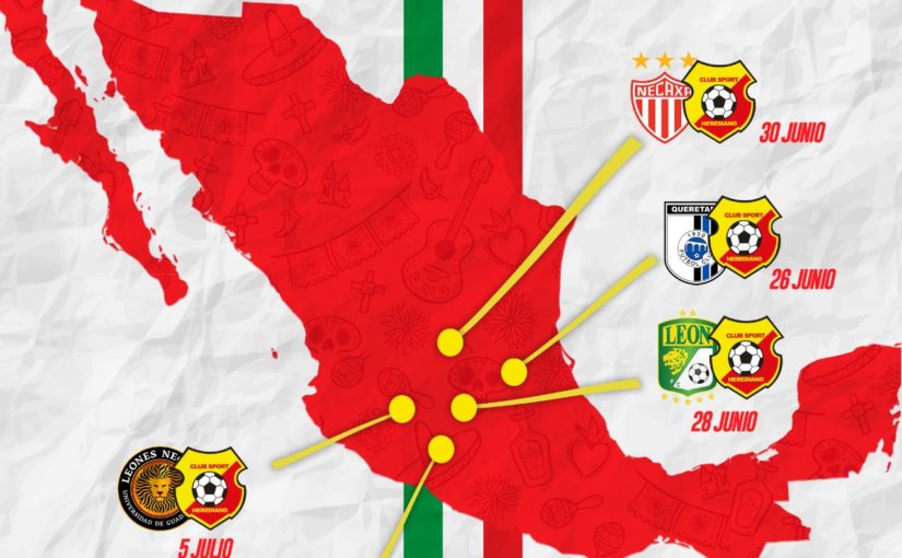 Pretemporada del Herediano en México