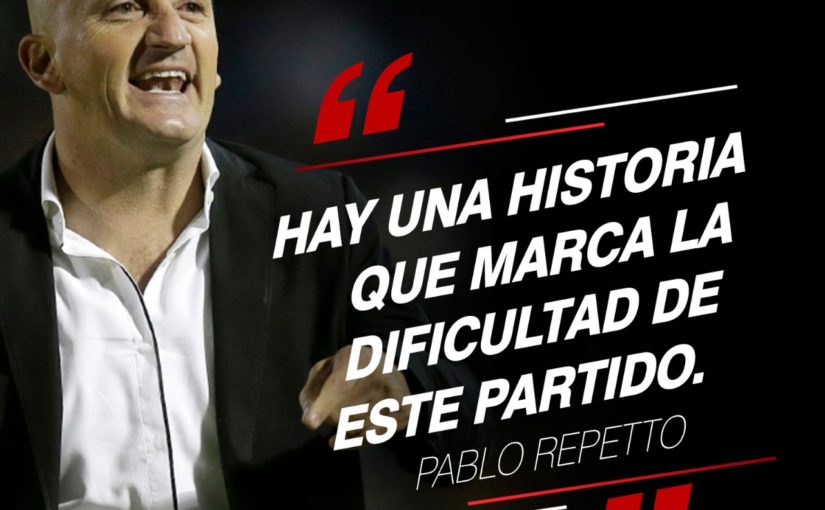 “Hay una historia que marca la dificultad de este partido” – Pablo Repetto