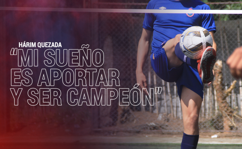 “MI SUEÑO ES APORTAR Y SER CAMPEÓN”