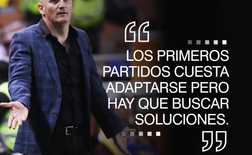 Pablo Repetto: “Los primeros partidos cuesta adaptarse pero hay que buscar soluciones.”