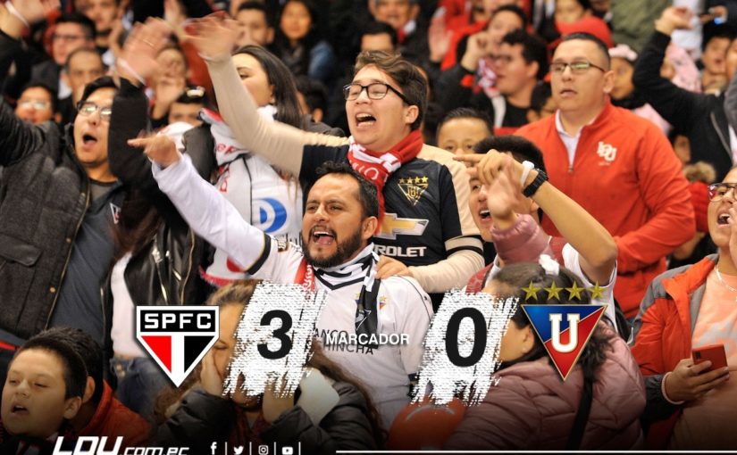 CONMEBOL LIBERTADORES FECHA 2: Sao Paulo 3 : 0 LIGA