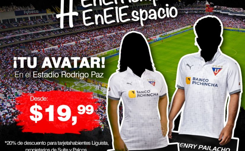 Tu Avatar en el Estadio Rodrigo Paz #EnElTiempoEnElEspacio