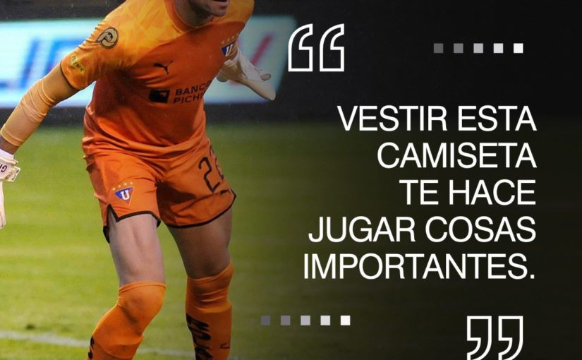 Adrián Gabbarini: “ Vestir esta camiseta te hace jugar cosas importantes.”