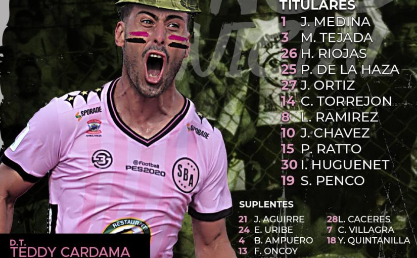 Alineación Sport Boys vs San Martín