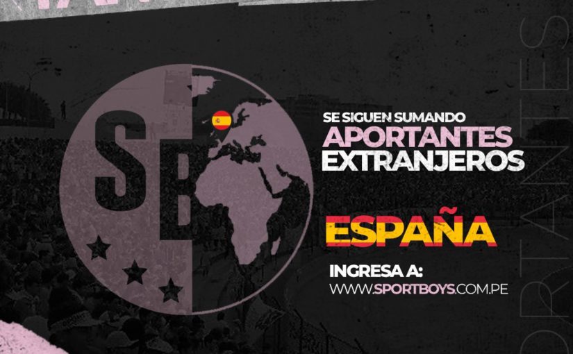 ¡Se siguen sumando nuestros aportantes del extranjero, ahora desde España!