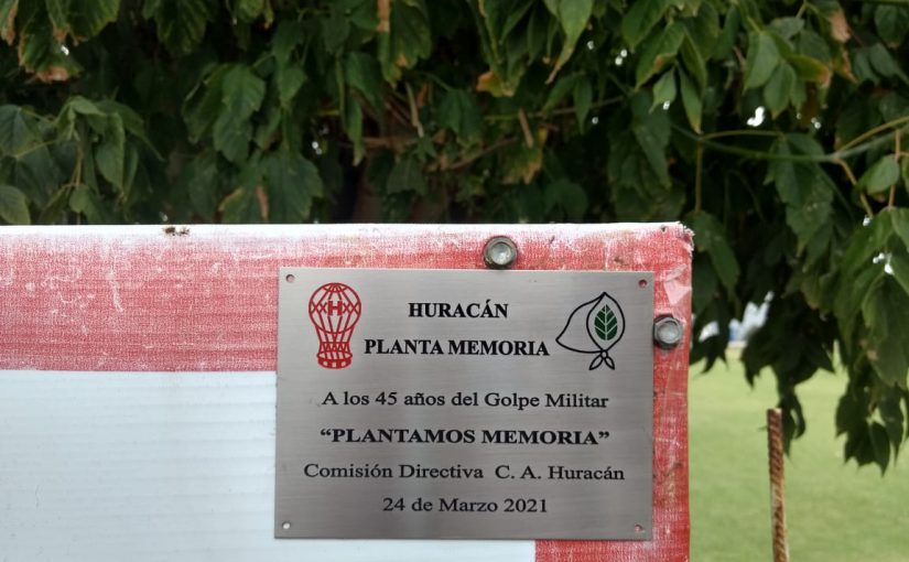 Huracán Plantó Memoria