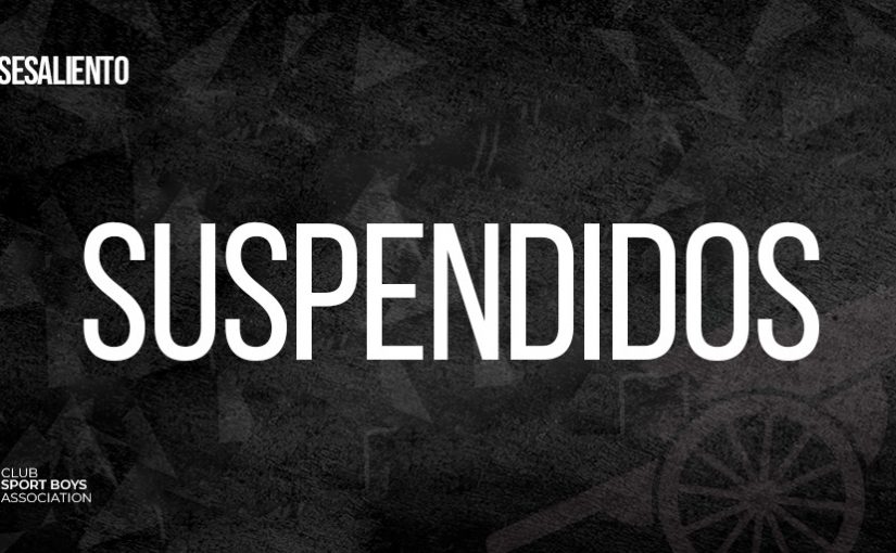 SUSPENDIDOS SBA – COPA BICENTENARIO