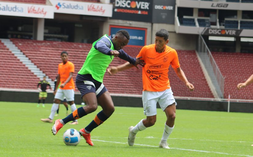 Partido comprobatorio: LIGA vs Ecuador Sub 20.